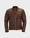 Cristiano Men's Fall Leather Jacket